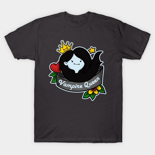 Vampire Queen T-Shirt by absolemstudio